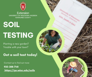 Soil Testing Available at Extension Kewaunee County